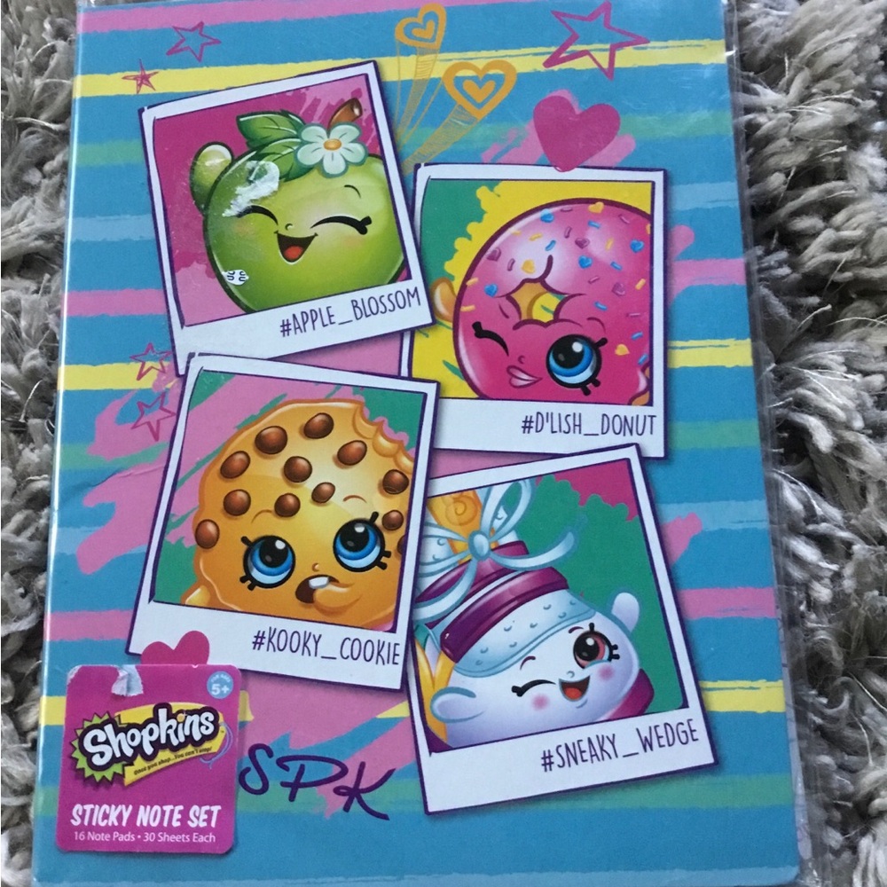 Shopkins Green and Pink Notebooks & Journals Office Collection